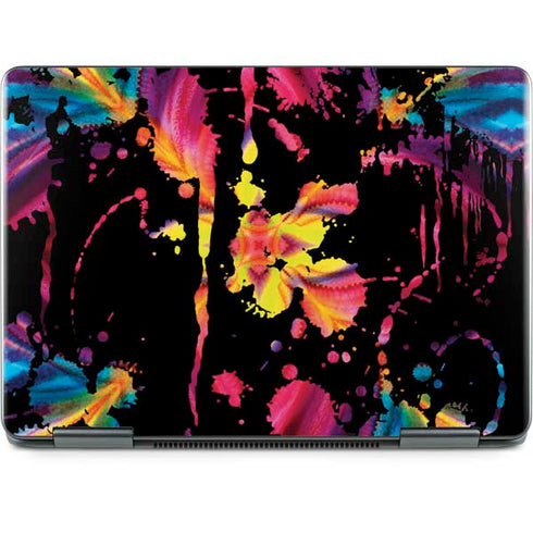 Chromatic Splatter Black Notebook 9 Pro 13in (2017) Skin